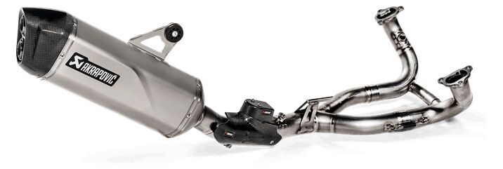 AKRAPOVIC / アクラポビッチ Optional Header (Titanium) | E-B12E4/1