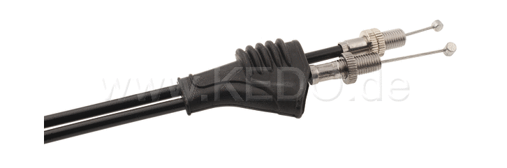 Kedo Throttle Cable Set (Opener and Closer), OEM reference # 2H0-26301-00, 583-26301-00, alternative see item 29290HQ | 30006