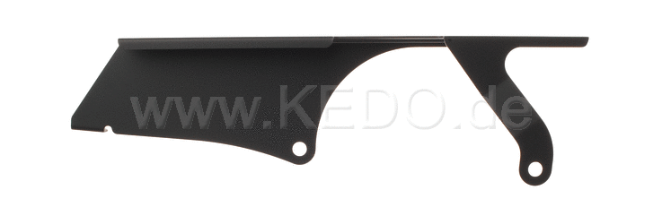Kedo Classic Chain Guard incl Mounting material (matt black coated, without rubbers and bushings, see Item 29454) | 30266S