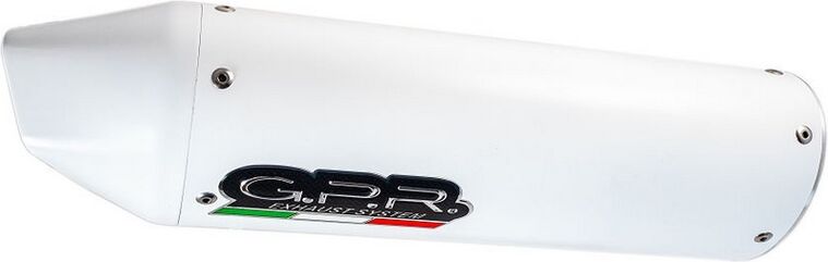 GPR / ジーピーアール Original For Mv Agusta F3 675 2012/16 E3 Homologated スリッポンエキゾースト Catalized Albus Ceramic | MV.5.CAT.ALB