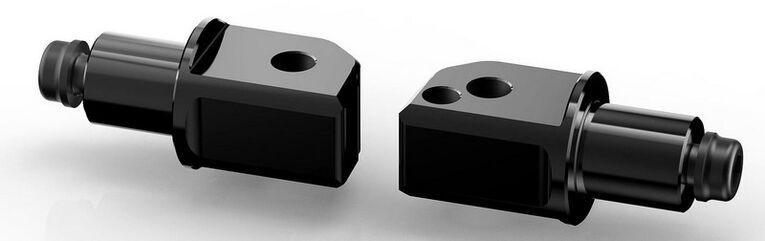 Rizoma / リゾマ Mounting kit footrests (passenger) | PE736BS