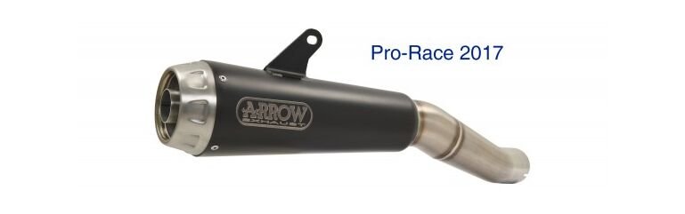 Arrow / アロー Street Pro-Race Nichrom Dark Silencer、ECE同化 | 71916PRNR