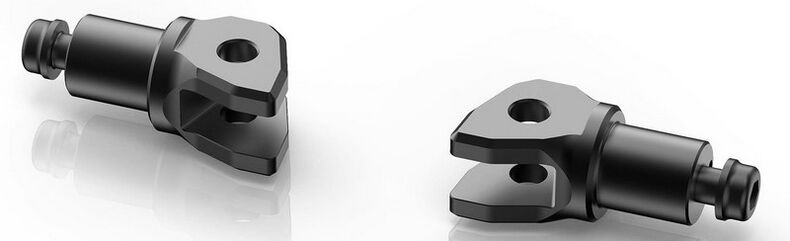 Rizoma / リゾマ Mounting kit footrests (driver) | PE840B