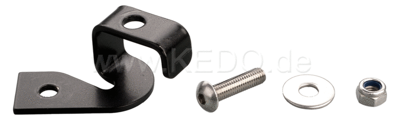 Kedo Bracket for original brake fluid reservoir, for mounting without passenger footrest bracket | 30296