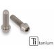 CNC Racing / シーエヌシーレーシング Rear Hub Swingarm Pinch Bolt (2 pcs) - TITANIUM | KV437X