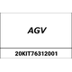 AGV / エージーブ フロントベント AX9/AX-8 EVO/AX-8 DUAL EVO/AX-8 DUAL ホワイト | 20KIT76312001
