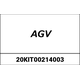 AGV / エージーブイ チークパッド X70 (MS) スタンダード ブラック | 20KIT00214-003
