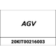 AGV / エージーブイ チークパッド X70 (L) スタンダード ブラック | 20KIT00216-003