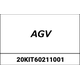 AGV / エージーブ クラウンパッド PISTA GP R (S)- ブラック/レッド | 20KIT60211-001