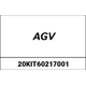 AGV / エージーブ チークパッド PISTA GP R (XS)- ブラック | 20KIT60217-001