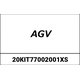 AGV / エージーブイ チークバッド X101 ブラック | 20KIT77002-001