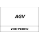 AGV / エージーブ チークパッド TOURMODULAR グレー/ブラック | 20KIT93039
