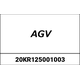 AGV / エージーブ フロントベンチレーションカバー 塗装済み TOURMODULAR マットブラック | 20KR125001003