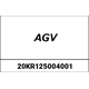 AGV / エージーブ スロットインターコムカバー 後方 TOURMODULAR ブラック | 20KR125004001