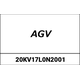 AGV / エージーブ バイザーAX-8 DUAL EVO/AX-8 DUAL/AX-8 EVO NAKED - AF- スモーク | 20KV17L0N2-001
