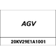 AGV / エージーブイ LEGENDS FLAT バイザー X70 - AF イエロー | 20KV29E1A1-001