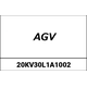 AGV / エージーブイ バイザー AX9 - MPLK ティンテッド 50% | 20KV30L1A1-002