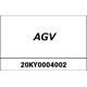 AGV / エージーブ KIT フロントベントS K5 S/K-5 JET/K-5- ブラック | 20KY0004-002