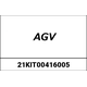 AGV / エージーブ スポイラー K5 S/K-5 JET/K-5 マットブラック | 21KIT00416005