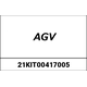 AGV / エージーブ スポイラー K5 S/K-5 JET/K-5 マットブラック | 21KIT00417005