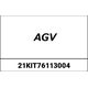 AGV / エージーブピークAX-8 DUAL EVO/AX-8 DUAL (+アルミニウムスクリュー)- マットブラック | 21KIT76113-004