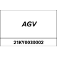 AGV / エージーブ KIT フロントベントS K3 SV ブラック | 21KY0030002