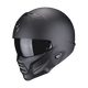 Scropion / スコーピオン ヘルメット ストリートファイト EXO-COMBAT II, マットブラック | 182-100-10