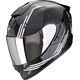 スコーピオン フルフェイスヘルメット Exo 1400 Evo 2 カーボンエア レイカ ブラック-ホワイト | 140-432-55