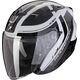 スコーピオン オープンフェイスヘルメット Exo 230 プル グレー・ブラック | 23-454-152