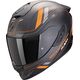 スコーピオン フルフェイスヘルメット Exo 1400 Evo 2 カーボンエアミラージュ マットブラック-オレンジ | 140-440-168