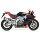 ARROW / アロー APRILIA RSV4 15/16-TUONO V4 1100 '15/16 eマーク認証 チタン サイレンサー カーボンエンドキャップ付 ARROWリンクパイプ用 | 71744PK