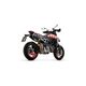 ARROW / アロー DUCATI HYPERMOTARD 950 2019 eマーク認証 PRO-RACE ニクロム DARK RH+LH サイレンサー + ウェルデッド リンクパイプ | 71895PRN