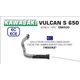 ARROW / アロー KAWASAKI VULCAN S 650 '17 eマーク認証 ステンレスコレクター キャタライザー付 | 74003KZ