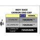 Arrow / アロー Street Indy Race Titanium Silencer、Carby End Cap、Endcap Carbon、ECEホモログ、DBキラーが含まれています | 72626PK