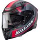 CABERG AVALON X オプティック ヘルメット グレー レッド | C2QI60L7