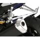 Powerbronze / パワーブロンズ ハガー SUZUKI ,GSXR1000, 05-08, ブラック-シルバー メッシュ | 201-S108-603