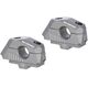 SW Motech Bar back variable for Ø22 handlebars. B-stock. H = 25 mm. Adj. 5/10/15/20/25/30 mm. Anthracite. | B.LEH.00.039.30000/A