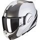 Scorpion / スコーピオン Exo モジュラーヘルメット Tech Forza ホワイト シルバー | 18-392-281