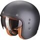 Scorpion / スコーピオン Exo ジェットヘルメット Belfast Evo Carbon ソリッドブラックマット | 78-261-10