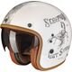 Scorpion / スコーピオン Exo ジェットヘルメット Belfast Evo Pique ベージュ ブラック | 78-271-283