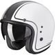 Scorpion / スコーピオン Exo ジェットヘルメット Belfast Evo Retrol ホワイト シルバー | 78-372-295