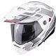 Scorpion / スコーピオン Exo モジュラーヘルメット Adx-2 Carrera ホワイト シルバー | 89-398-281