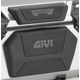 GIVI / ジビ パッセンジャーバックレスト, ブラック Trekker Outback（トレッカーアウトバック） EVO 58 L用 | E240