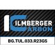 ILMBERGER ロア　タンクカバー 左側 (アッパー)  BDC（ブラック・ダイヤモンド・カーボン仕上げ） 艶あり（グロッシー） BMW R 1300 GS 2023－ | BG.TUL.033.R23GS