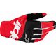 Alpinestars / アルパインスターズ Techstar MX グローブ ブラック, レッド | 3560125-1303