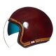 NEXX Garage Helmet X.G30 LIGNAGE RED.GOLD, Size: XS | 01G3014434305