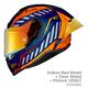 NEXX Race Helmet X.R3R OUT BRAKE ORANGE, Size: XXS | 01XR307412025