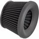 Arlen Ness / アレンネス リプレイスメント Velocity 65°/90° Air Filter ブラック | 81-208