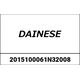 Dainese / ダイネーゼ LAGUNA SECA 6 PERF 1PC レザー スーツ ブラック/ホワイト/フルオレッド | 2015100061-N32