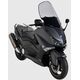 Ermax scooter windshield ermax 65 cm high protection +10 cm for 530 T MAX 2012/2016 (+ screws kit ) light black | 010203110